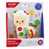 LEAN TOYS Senzorická hračka pre batoľatá lama so šnúrkami Pop-It korálky