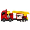 LEAN TOYS Hasičský motorizovaný hasičský kamión hasičská figúrka stavebnica