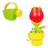 LEAN TOYS Kúpacia hračka tulipány kvetináč krhla vodná fontána