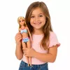 LEAN TOYS Bábika Anlily v bazéne so šmýkačkou palmou plážové príslušenstvo sada