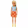LEAN TOYS Anlily bábika s bielym zajacom a stojanom na mrkvu, sada