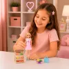 LEAN TOYS Anlily bábika predavačka zeleniny a ovocia obchod, sada doplnkov