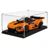 LEAN TOYS stavebné kocky športové auto oranžová vitrína 423 ks