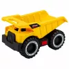 LEAN TOYS Sada stavebných vozidiel bager vyklápacie vozidlo so svetlami a zvukmi žltá