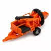 LEAN TOYS Sada poľnohospodárskych vozidiel traktor rezačka krmovín príves lis na balíky 1:68 4 ks