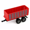 LEAN TOYS Sada poľnohospodárskych vozidiel traktor rezačka krmovín príves lis na balíky 1:68 4 ks