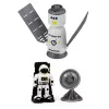 LEAN TOYS Vesmírny raketoplán raketa výskumné vozidlo kozmonaut satelit sada