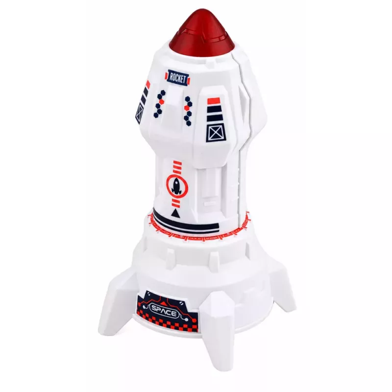LEAN TOYS Vesmírny raketoplán raketa výskumné vozidlo kozmonaut satelit sada