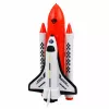 LEAN TOYS Vesmírna sada raketa raketoplán dron astronaut satelit vozidlo