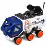 LEAN TOYS Vesmírna sada raketa raketoplán dron astronaut satelit vozidlo