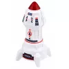 LEAN TOYS Vesmírna loď UFO raketa raketoplán mimozemšťan kozmonaut anténa sada