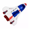 LEAN TOYS Vesmírny raketoplán UFO výskumné vozidlo satelit astronauti sada