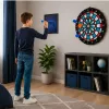 LEAN TOYS Elektronický terč na šípky Soft Tip so šípkami, 42,5 cm