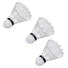 LEAN TOYS Badmintonová sada, 3 rakety, košíky, oranžová taška