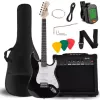 V-TONE EGA 39 BK E-gitara 4/4 Stratocaster čierna