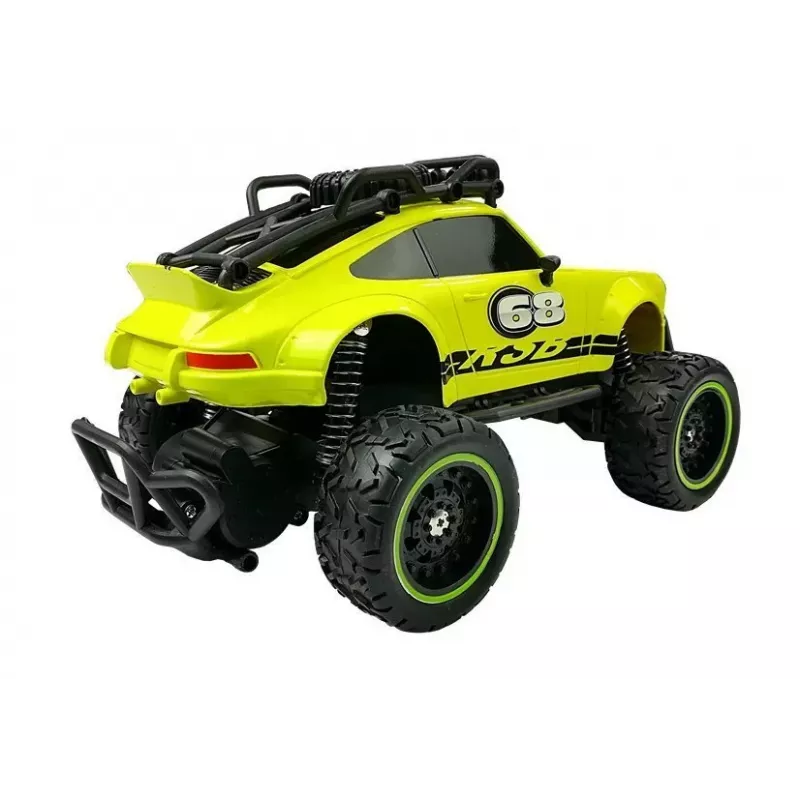 LEAN TOYS diaľkovo ovládané auto Off-Road R/C chrobák zelený 2.4G