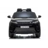 LEAN CARS Range Rover Evoque elektrické detské auto čierne lakované