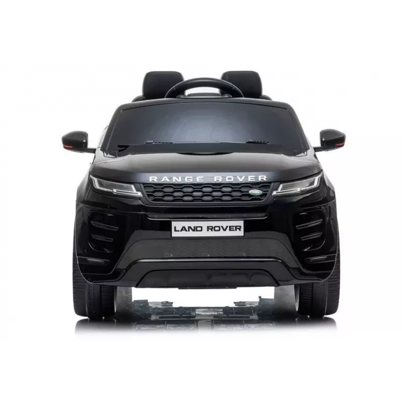 LEAN CARS Range Rover Evoque elektrické detské auto čierne lakované