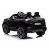 LEAN CARS Range Rover Evoque elektrické detské auto čierne lakované