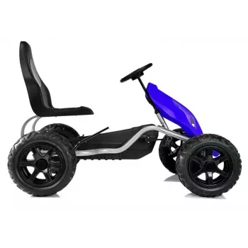 LEAN CARS šliapacie go-kart B012 nafukovacie kolesá modré