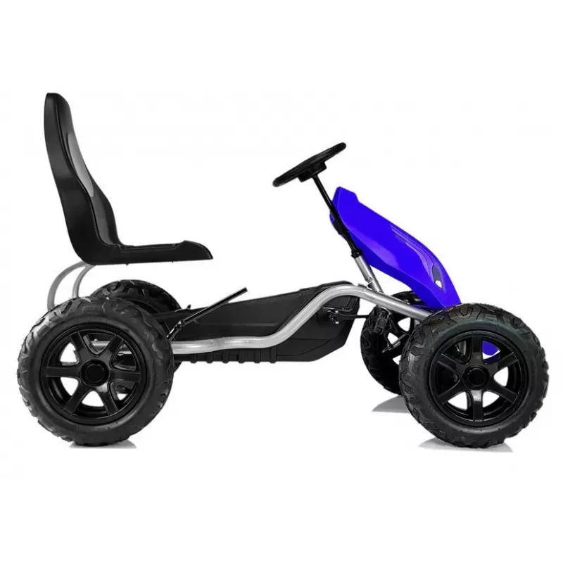 LEAN CARS šliapacie go-kart B012 nafukovacie kolesá modré