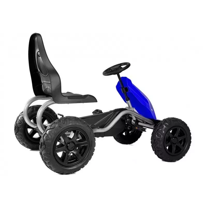 LEAN CARS šliapacie go-kart B012 nafukovacie kolesá modré
