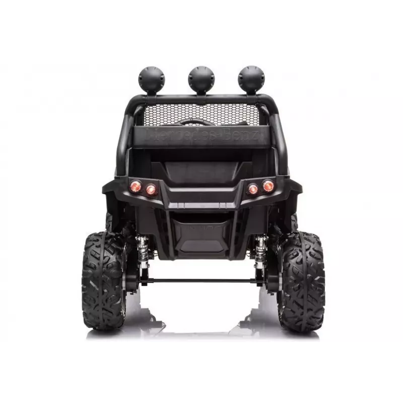 LEAN CARS elektrické detské vozidlo Mercedes Unimog S čierne