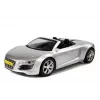 LEAN TOYS autíčko kabriolet strieborné 1:18