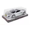 LEAN TOYS autíčko kabriolet strieborné 1:18