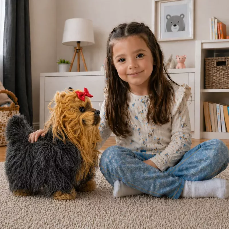 LEAN TOYS interaktívny pes York pohybuje sa, šteká