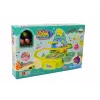 LEAN TOYS rybárska sada ružová