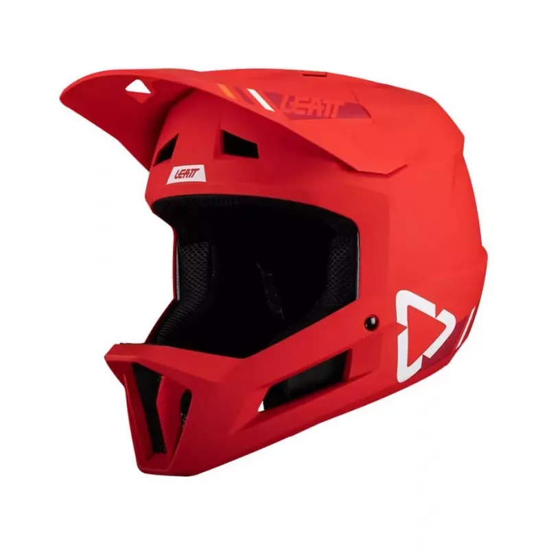 LEATT MTB Gravity 1.0 V24 full-face cyklistická prilba, veľkosť M, červená