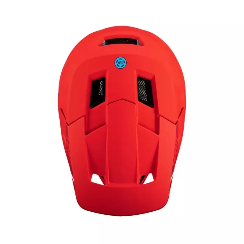 LEATT MTB Gravity 1.0 V24 full-face cyklistická prilba, veľkosť L, červená