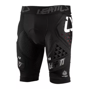 LEATT Impact Shorts 3DF 4.0 ochranné šortky, veľkosť M, čierna