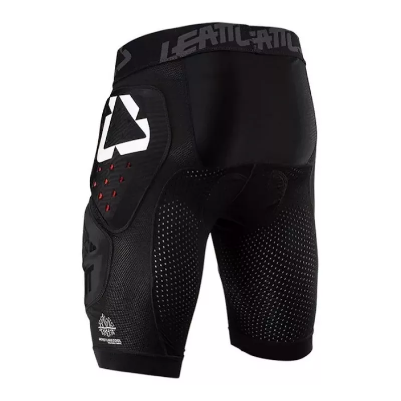 LEATT Impact Shorts 3DF 4.0 ochranné šortky, veľkosť M, čierna