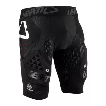 LEATT Impact Shorts 3DF 4.0 ochranné šortky, veľkosť M, čierna