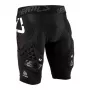 LEATT Impact Shorts 3DF 4.0 ochranné šortky, veľkosť M, čierna