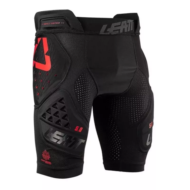 LEATT Impact Shorts 3DF 5.0 ochranné šortky, veľkosť L, čierna