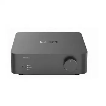 WiiM Vibelink Amp Hi-Fi zosilňovač sivý