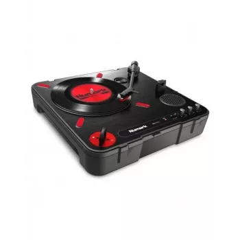 Numark PT01 Scratch - semi-automatický prenosný gramofón s DJ scratch prepínačom