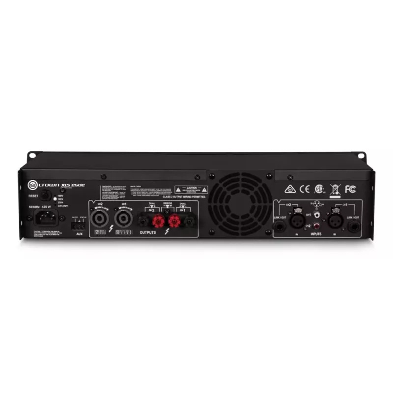 Crown XLS 2502 dvojkanálový koncový stupeň s DSP
