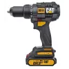 CATERPILLAR akumulátorová vŕtačka so skrutkovačom DX11 18V 2x2,0Ah Li-Ion