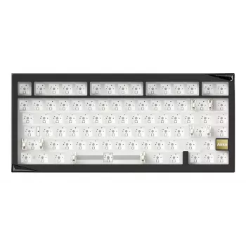 AKKO DIY barebone klávesnica 65% 68-klávesov tri-mode hot-swappable čierna