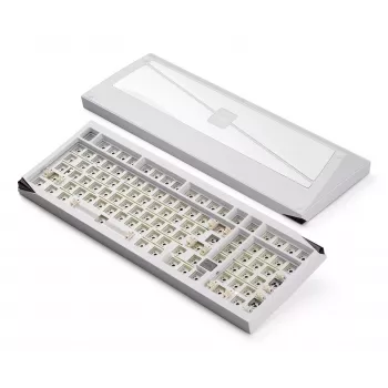 AKKO DIY barebone klávesnica 65% tri-mode RGB hot-swappable biela