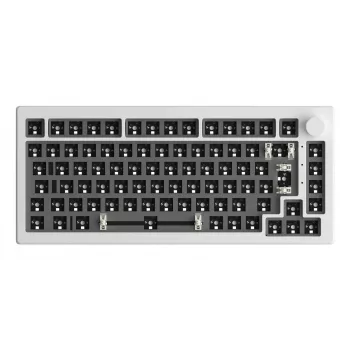 AKKO DIY barebone klávesnica kit 75% biela tri-mode hot-swappable