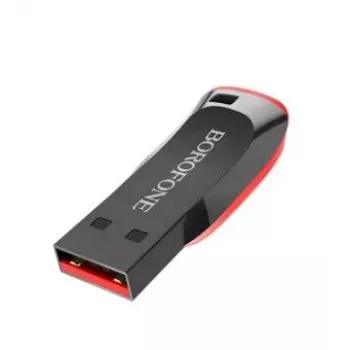 Borofone BUD2 GENEROUS USB 2.0 8GB Čierny flash disk