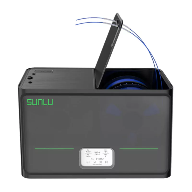 Sunlu S4 sušička filamentu 2 cievky 360° PTC ohrev 35-70°C LCD dotykový displej