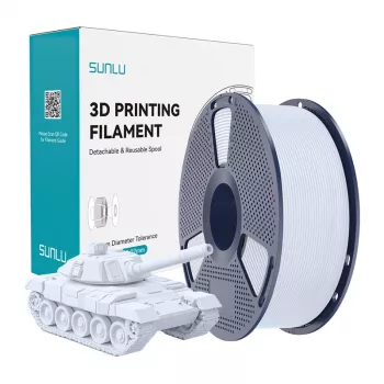 SUNLU PLA+ High-Speed biely filament 1,75 mm 1 kg