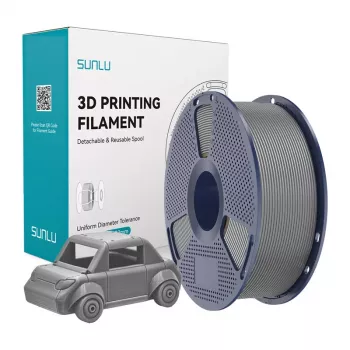 SUNLU PETG filament 1.75mm sivý 1kg