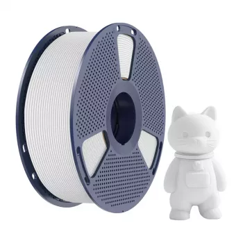 SUNLU PLA Matte filament (biely) 1,75 mm 1 kg